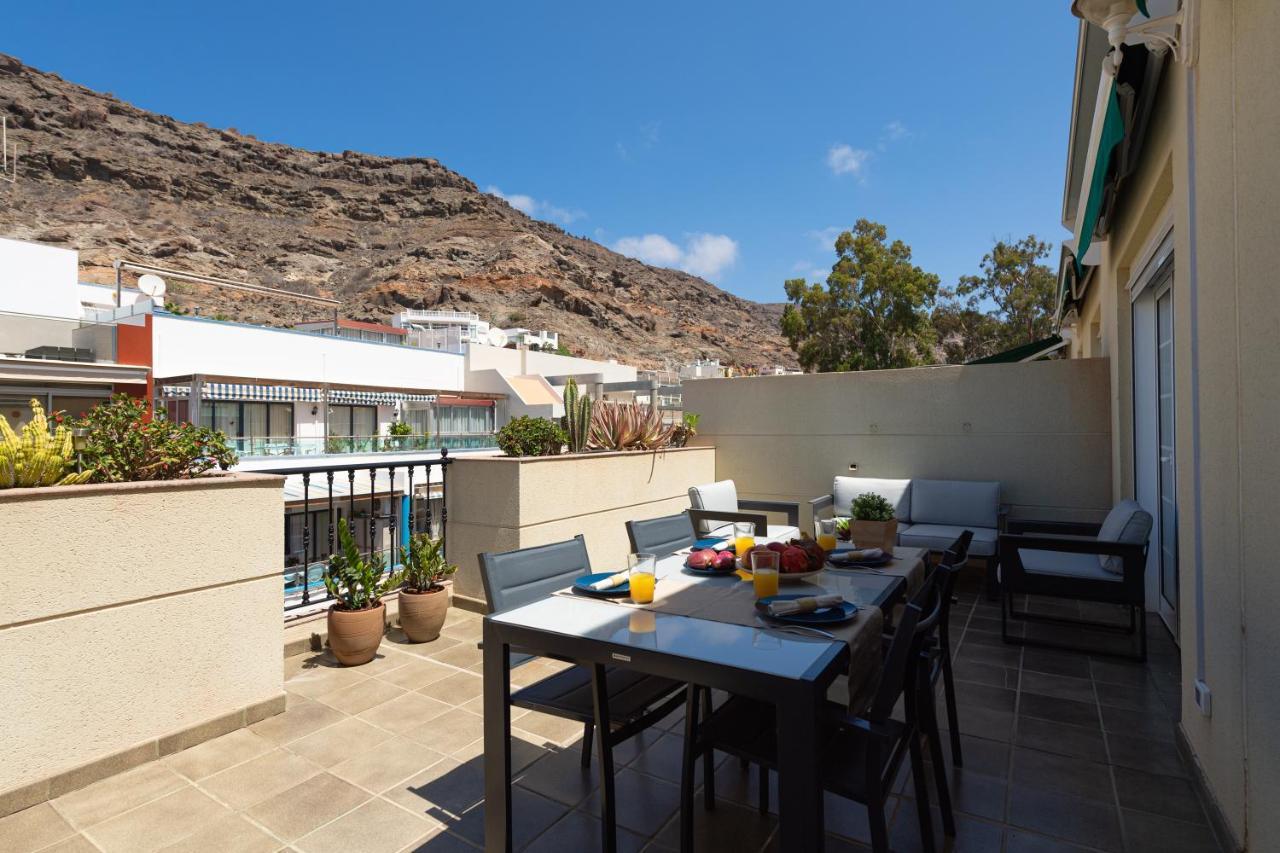 Amarre Moon Apartment Puerto De Mogan Exterior foto